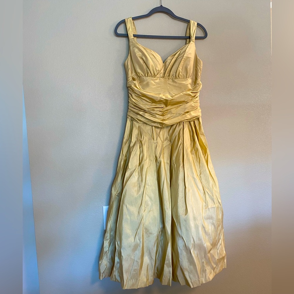 Bill Levkoff Golden Gown